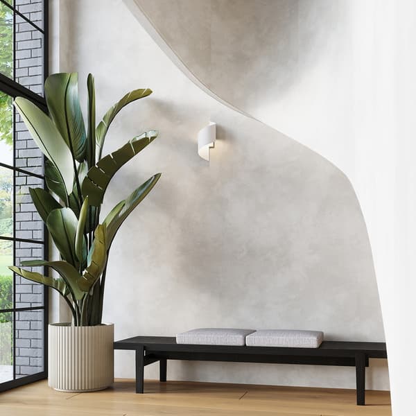 Vägglampa TALASSA vit White