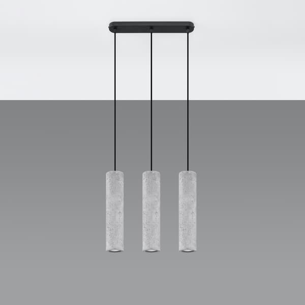Pendel lampa LUVO 3L Grey