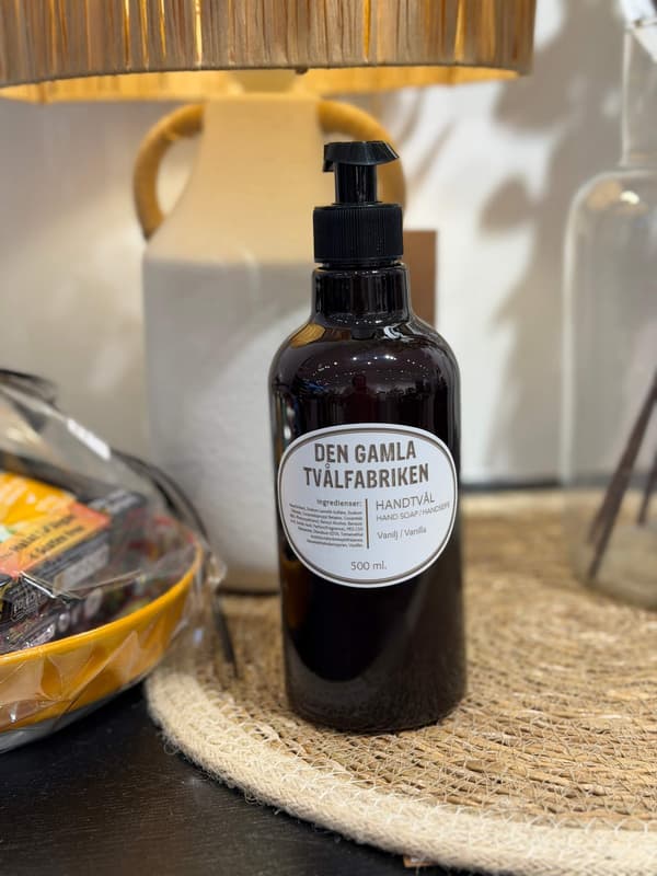 Tvål med pump Vanilj 500 ml Brown