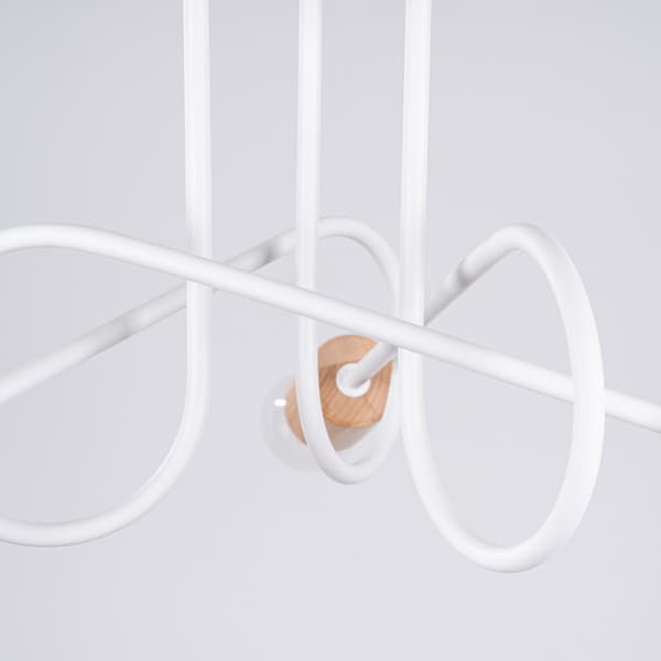 Ljuskrona EMBER 3 vit White
