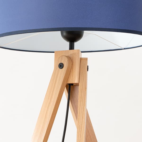 Golvlampa NATT marinblå Multicolor
