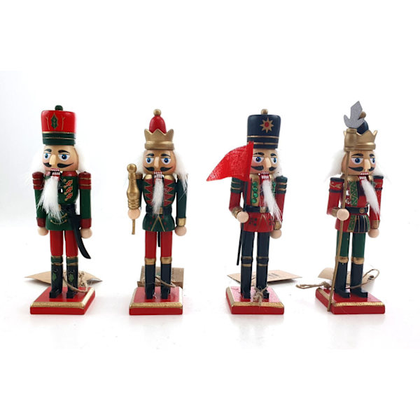 Nötknäppare Soldat 15 cm hatt/svart MultiColor hatt/svart