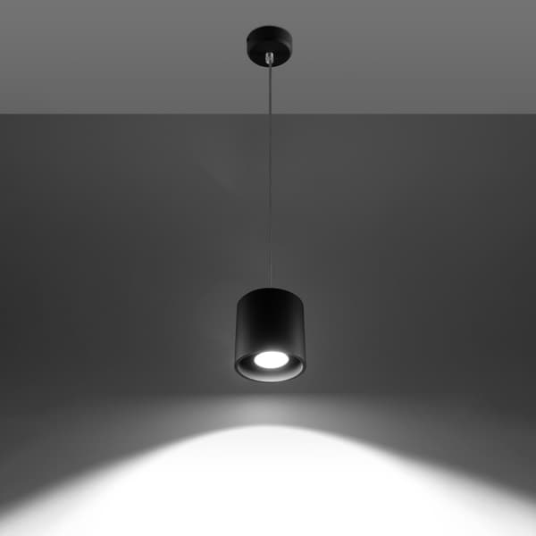 Hängande lampa ORBIS 1 svart Black