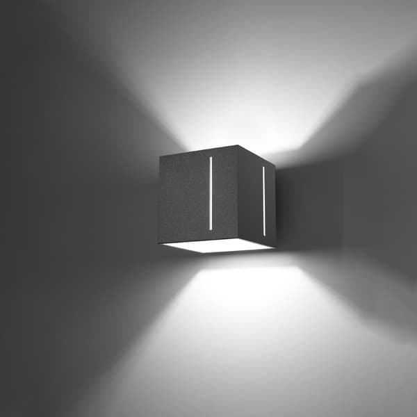 Vägglampa PIXAR grå Grey