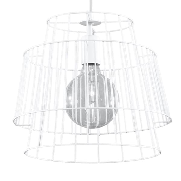Pendel lampa GATE vit Vit