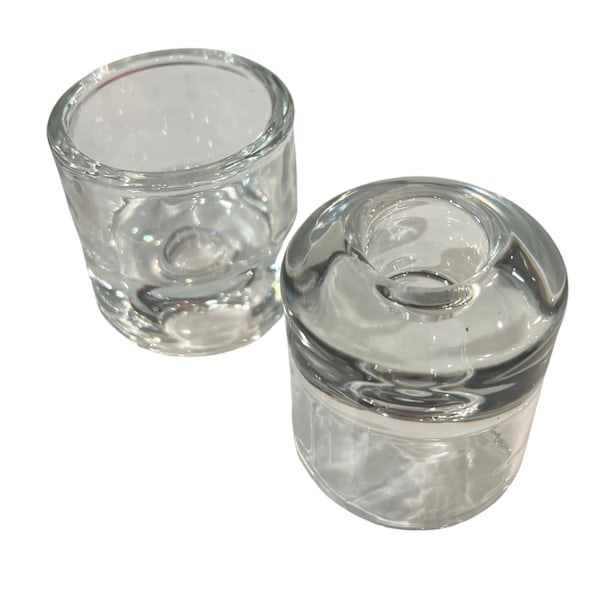 Ljuskopp Vändbar Glas Transparent 5x6 cm Transparent