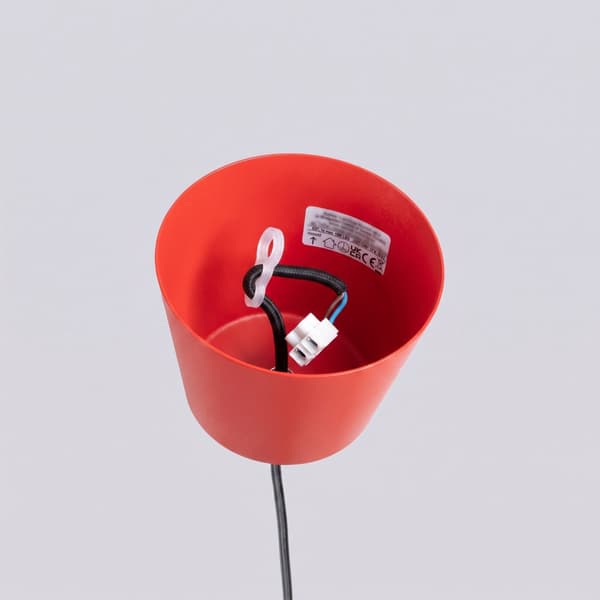 Pendellampa BILO röd Red