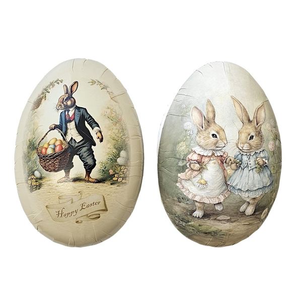 Påskägg 23 cm Papp multifärg