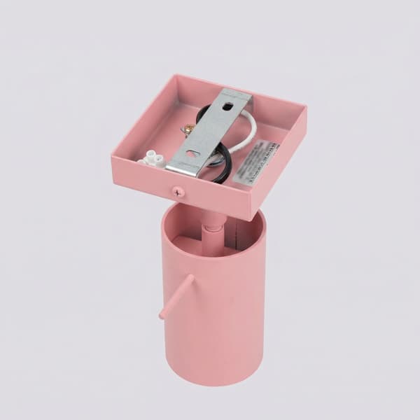 Vägglampa RING rosa Pink