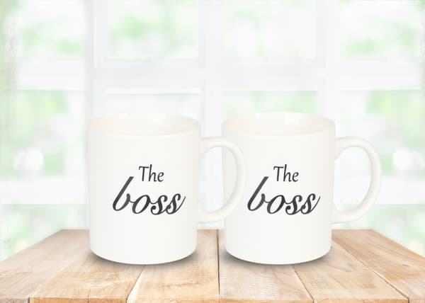 Mugg The boss White