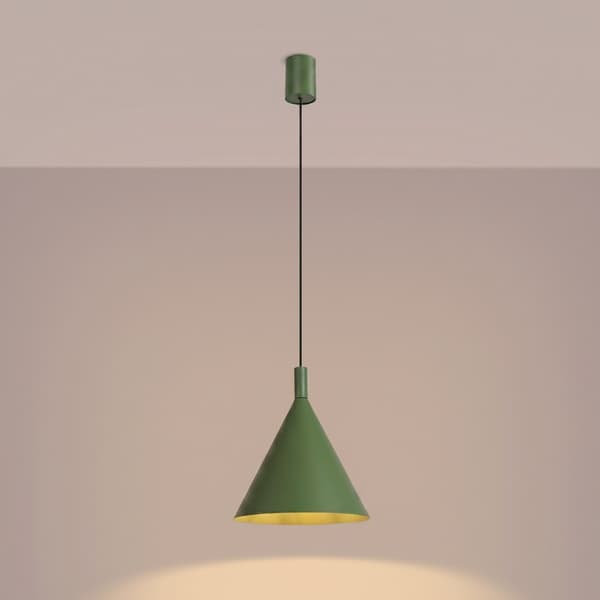Pendellampa NOX 25 olivgrön Green