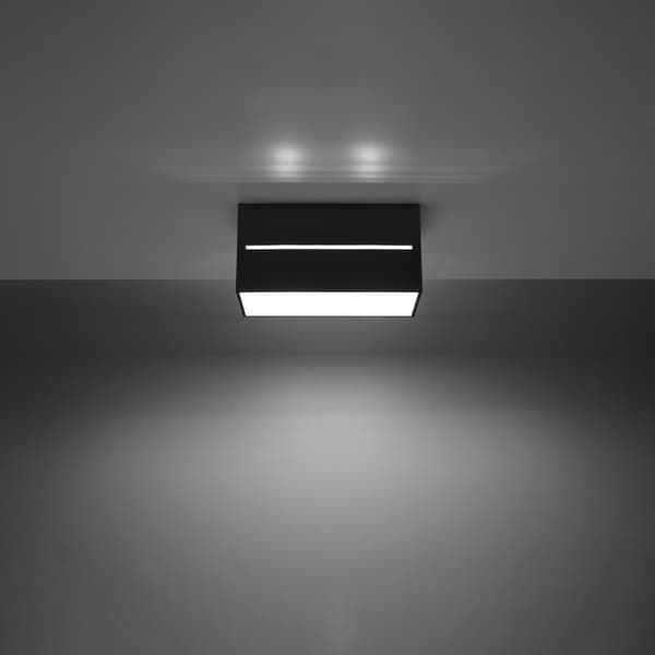 Taklampa LOBO 2 svart Black