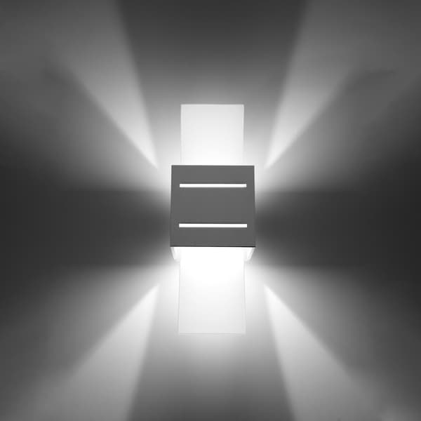 Vägglampa LORETO vit White