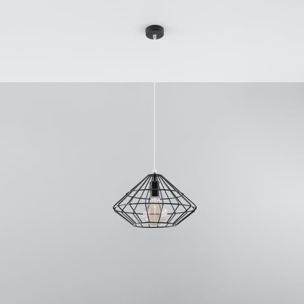 Pendel lampa UMBERTO svart Black