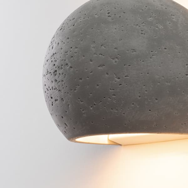Vägglampa GLOBE betong Grey