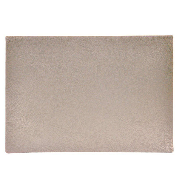 Underlägg Läderlook Beige Tablett 43x30 cm 4-pack Beige