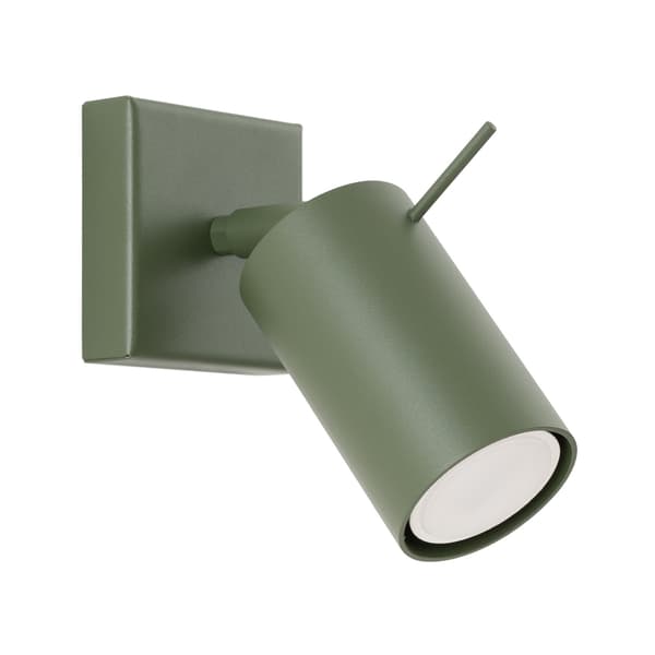 Vägglampa RING olivgrön Grön