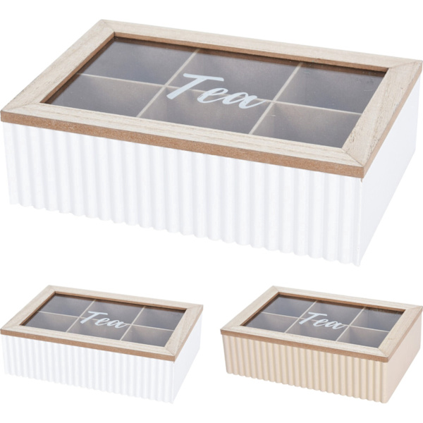 Teburk Tebox Trälåda Vit White