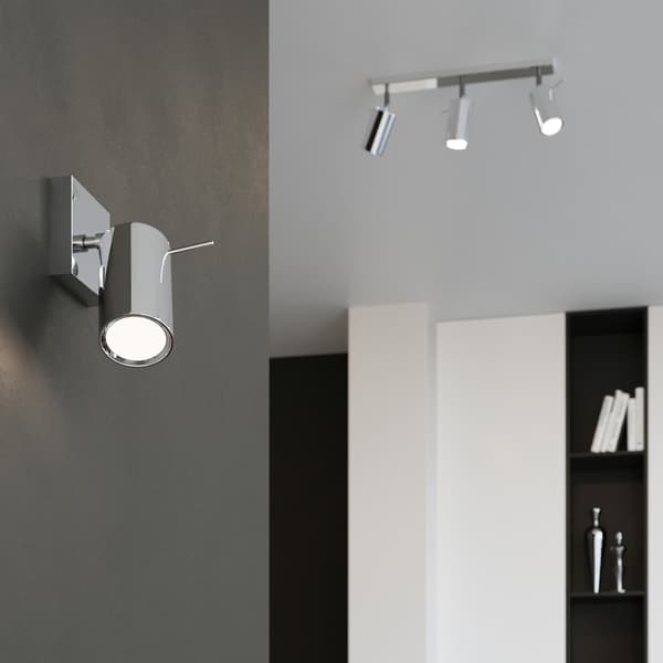 Taklampa RING 3 krom Chrome