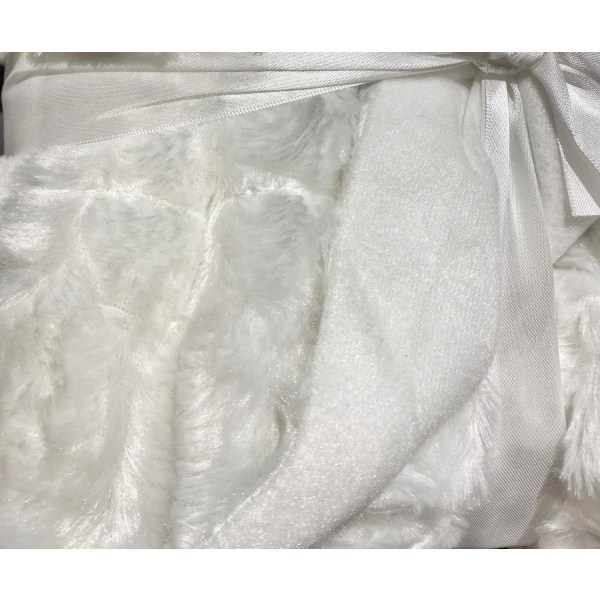 Ruudullinen turkis look 130x160cm Luonnonvalkoinen peitto White ba4f |  White | 4000 | Fyndiq
