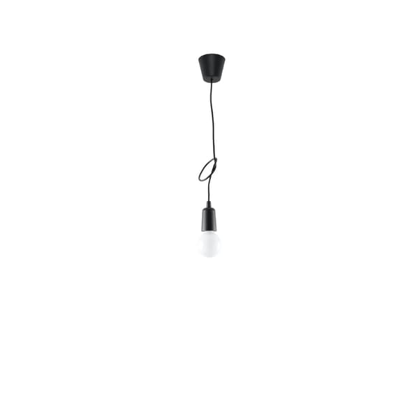 Pendel lampa DIEGO 1 svart Black