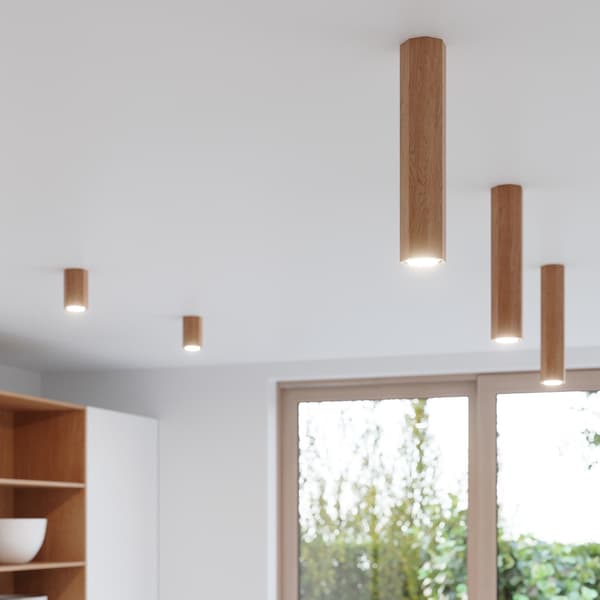 Taklampa ZEKE 6 ek Oak