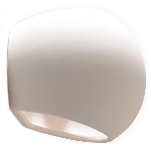 Vägglampa keramisk GLOBE Vit