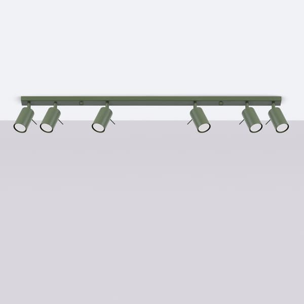 Taklampa RING 6L olivgrön Green