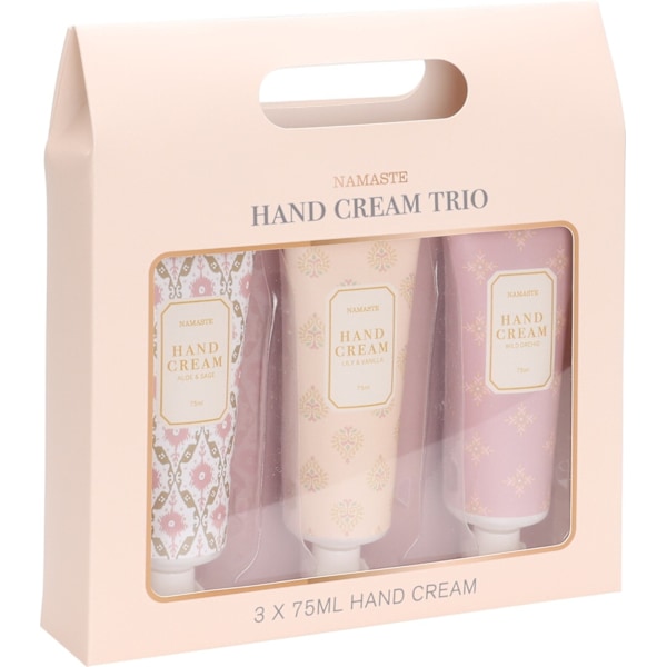 Handkräm Set 3x75 ml Rosa Pink