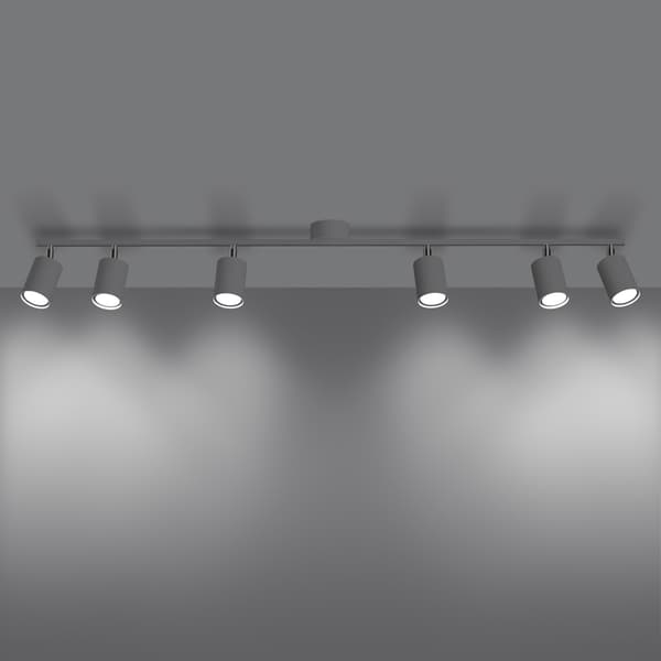 Taklampa LEMMI 6L vit White