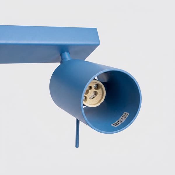 Taklampa RING 2 azurblå Light blue