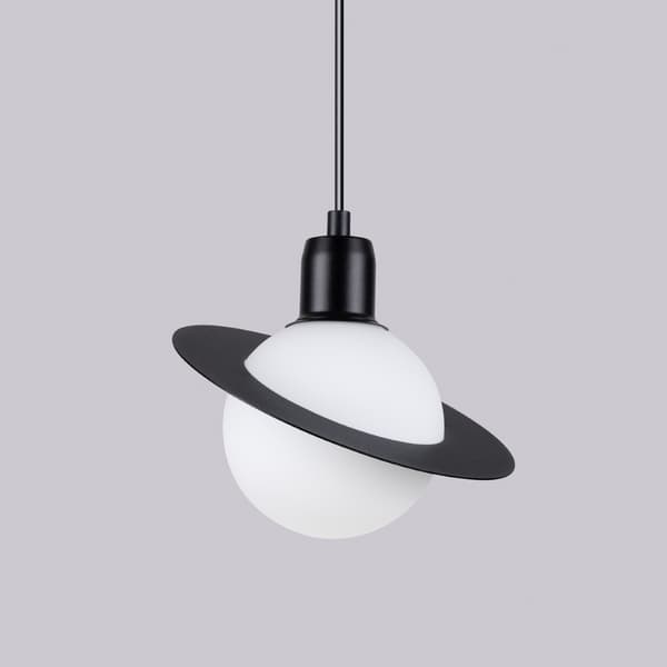 Pendellampa HYPERION 1 svart Black