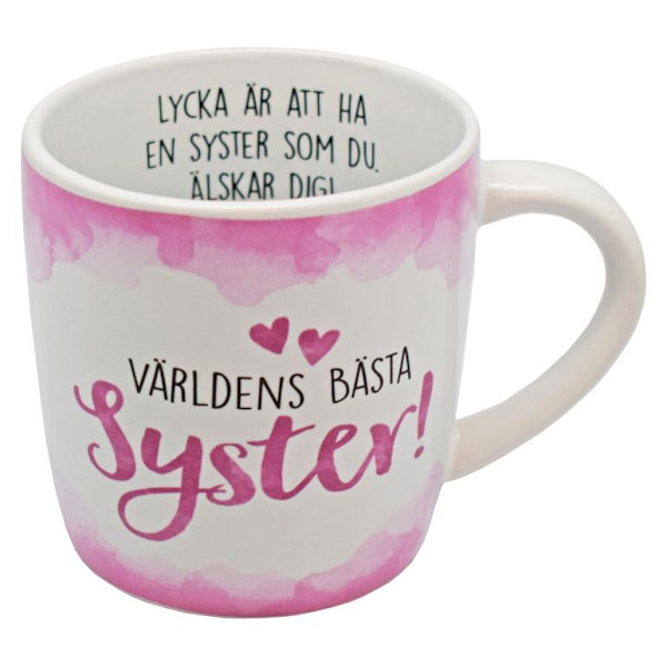 Krus VERDENS BEDSTE SØSTER Multicolor