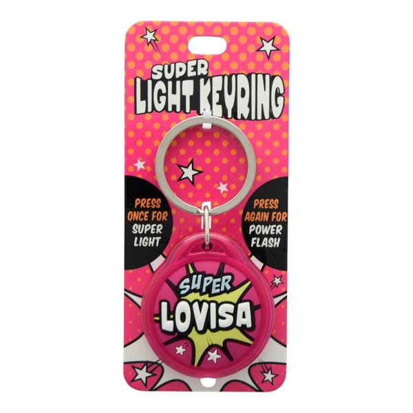 Nyckelring LOVISA Super Light Keyring multifärg