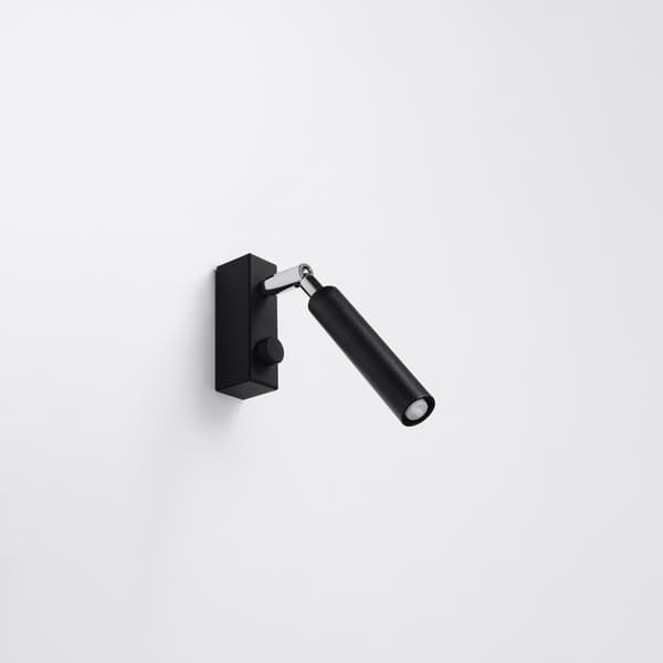 Vägglampa EYETECH 1 svart Black