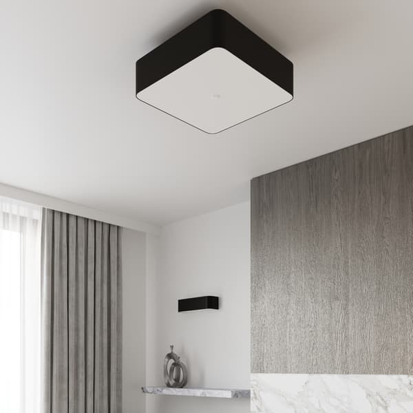 Taklampa LOKKO 55 vit Black