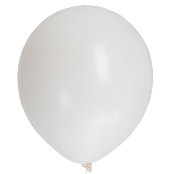 Ballong Vit 10-pack Latex White