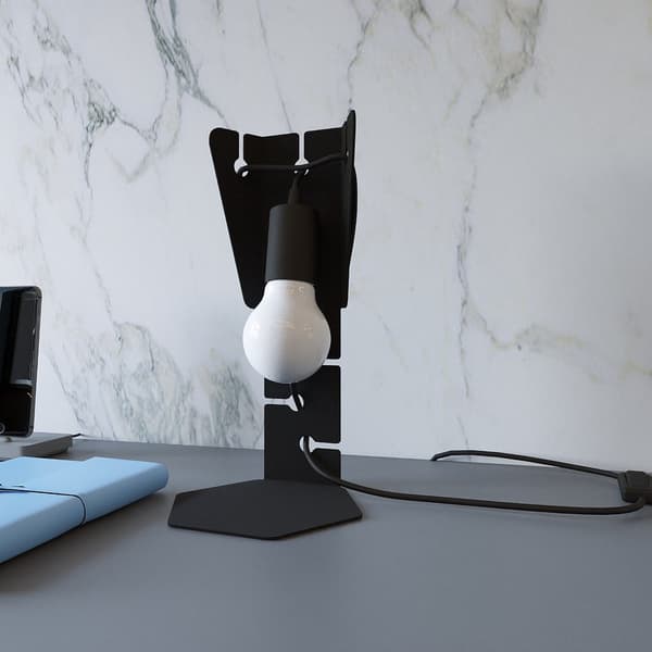 Bordslampa ARBY svart Black