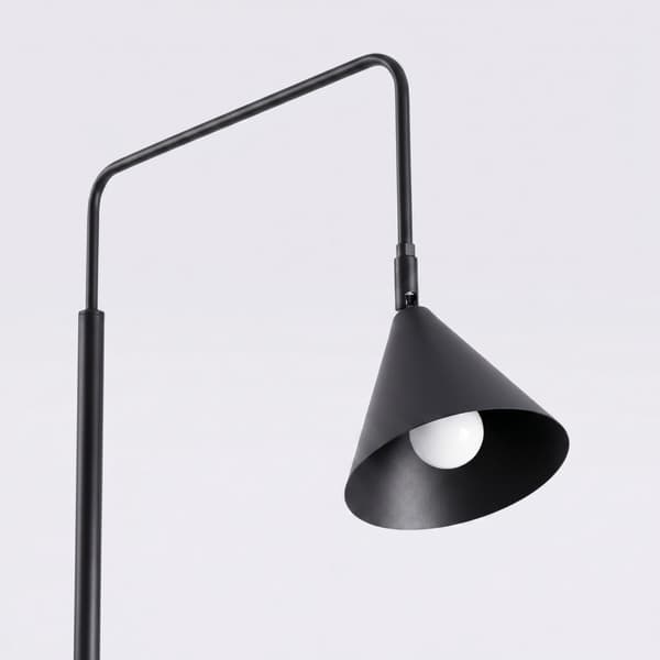 Golvlampa NOX svart Black