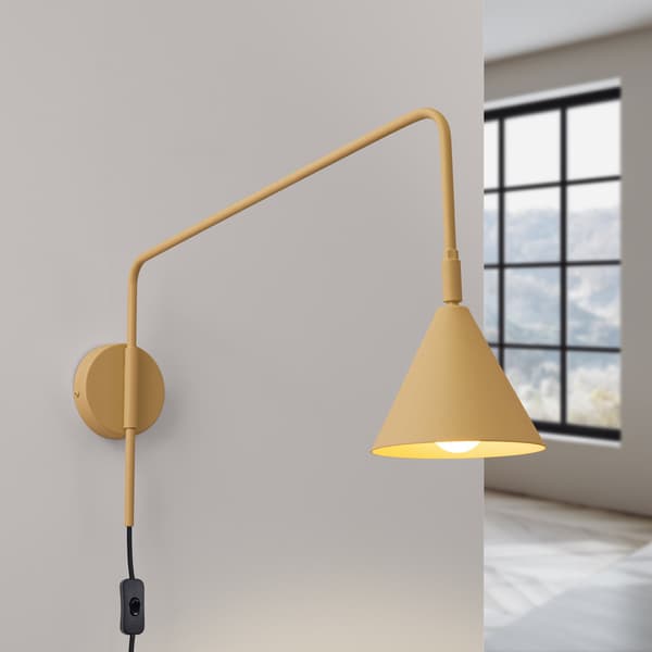 Vägglampa NOX guld Gold