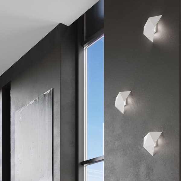 Vägglampa SOLIDO vit White