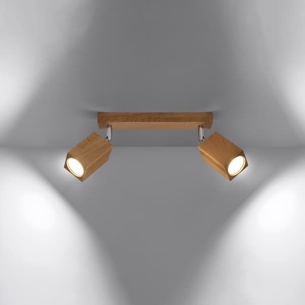 Taklampa KEKE 2 ek Oak