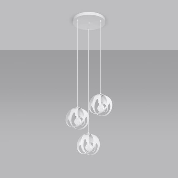 Pendel lampa TULOS 3P vit White