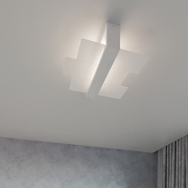 Vägglampa FENIKS 1 vit White
