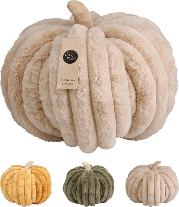 Pumpa Grön Textil 32 cm Grön