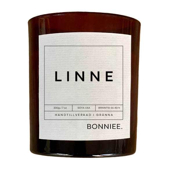 Bonniee Doftljus Linne 200 gram multifärg