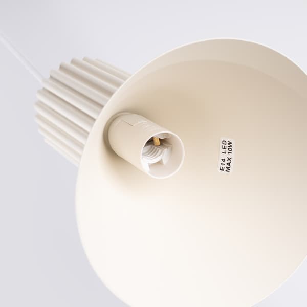 Pendellampa ESTRIA 3P beige Beige