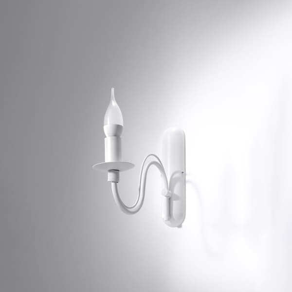 Vägglampa MINERWA vit White