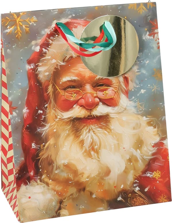 Presentpåse Julpåse Jul 4-pack multifärg