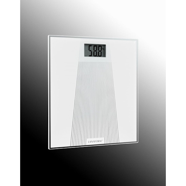 Badrumsvåg vit PDS-100 Lanaform Multicolor
